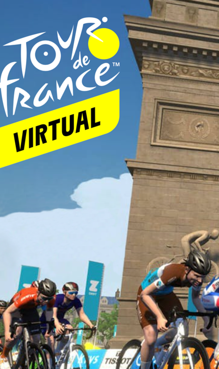 TdF champs for a Virtual Tour de France on Zwift