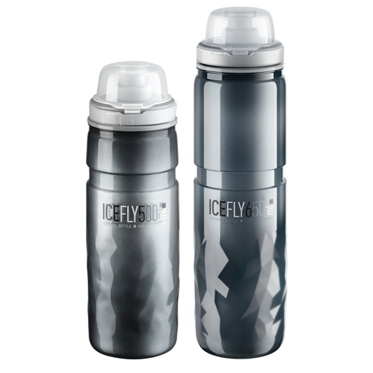 ELITE Flaschenhalter VICO Carbon, schwarz/weiß matt, Flaschenhalter, Trinksysteme / Flaschen